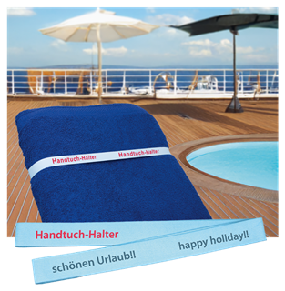 Liegestuhl-Handtuchhalter