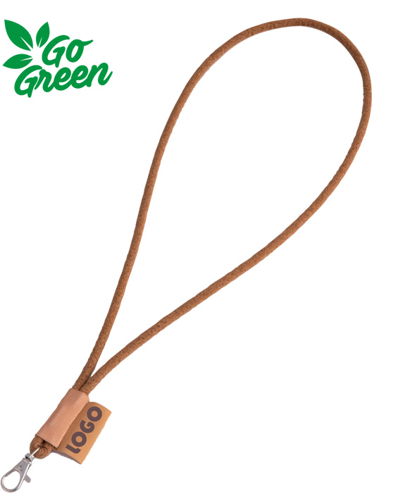 Korklanyard rund