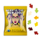 Fruchtgummi Standardformen, ca. 60 x 90 mm, 10 g, Standard-Folie transparent - Flugzeug