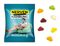 Fruchtgummi Standardformen, ca. 60 x 90 mm, 10 g, Standard-Folie weiß - Schiffchen