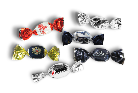 5 g Bonbons im Metallicwickler, , 5 g,  - Lakriz