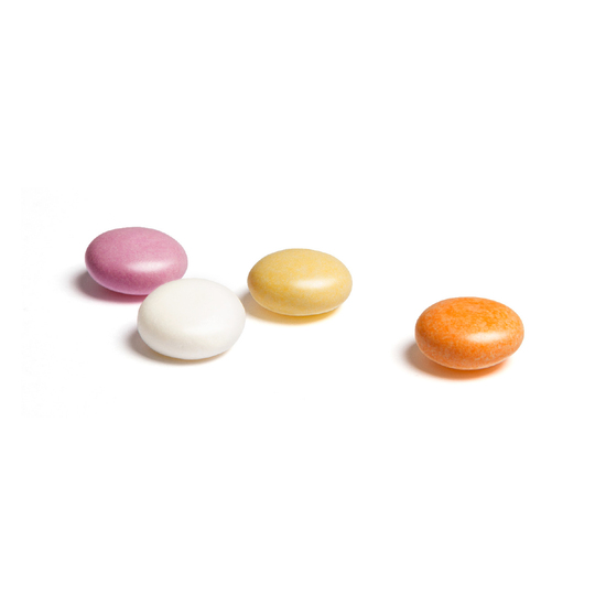 Double mentos, ca. 60 x 60 mm, 5,6 g, Standard-Folie transparent - mentos Mint