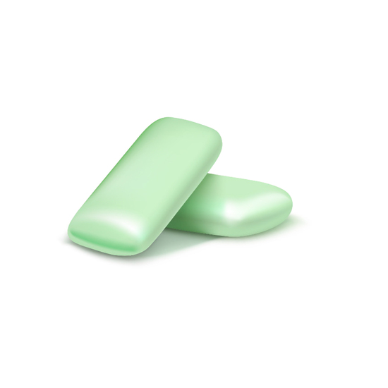 Extra Professional Mints Classic, ca. 60 x 60 mm, 2 g, Papier weiß -
