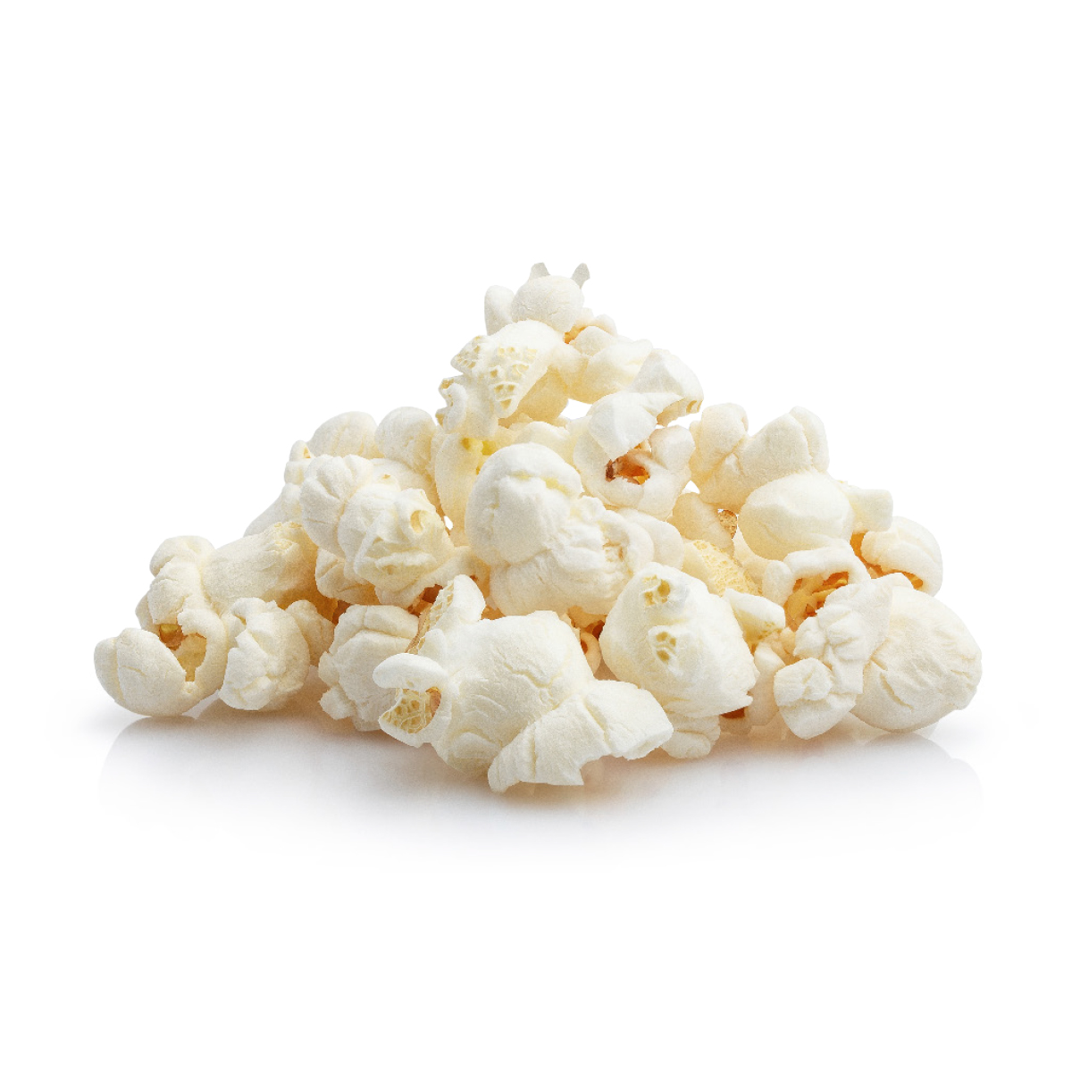 Popcorn, ca. 110 x 150 mm, 10 g, Standard-Folie weiß -