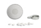 Mini Clic Clac Box, ca. 53 mm Durchmesser, Höhe 18 mm, 20 g, blank - zuckerhaltige Pfefferminztabletten