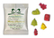 Fruchtgummi Weihnachtsedition, ca. 70 x 90 mm, 10 g, Frohe Weihnachten (mehrsprachig) -