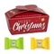 Xmas Ballotin, ca. 77 x 42 x 45 mm, 16 g,  - Ritter Sport: Voll-Nuss & Schoko Crisp