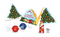 Lindt Xmas Pyramide, ca. 120 x 120 x 120 mm, 35 g,  -