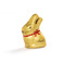 Lindt Lindor Kugel in Werbekartonage "Osterei", ca. 77 x 95 mm, 12,5 g,  - Milchschokolade
