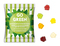 Fruchtgummi Standardformen 15 g Haus transparente kompostierbare Folie