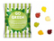Fruchtgummi Standardformen 10 g Fisch weiße kompostierbare Folie