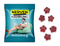 Fruchtgummi Standardformen 10 g Stern transparente kompostierbare Folie