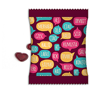 Fruchtgummi im Standardtütchen 10 g