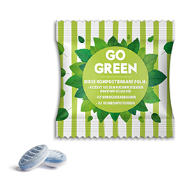 Extra Professional Mints Classic 2 g  transparente kompostierbare Folie