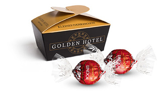 Lindt Lindor Kugeln im Werbeballotin 30,6 g Milchschokolade