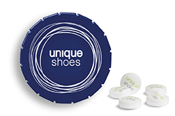 Super Mini Clic Clac Box 23 g Sweetprints Pfefferminz PMS Reflex Blue