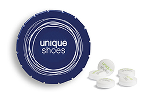 Super Mini Clic Clac Box 23 g Sweetprints Pfefferminz PMS Reflex Blue