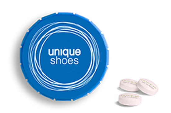 Super Mini Clic Clac Box 23 g Sweetprints Rote Früchte PMS Process Blue