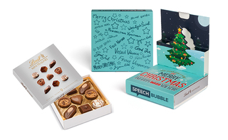 Lindt Mini Pralinés in Christmas Popup 79 g