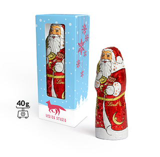 Lindt Nikolaus in Werbekartonage 45,31 g 40 g