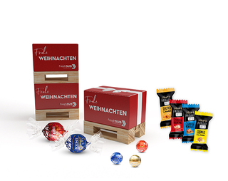 Geschenk Mini-Palette klein 34 g Lindor Mini Kugeln