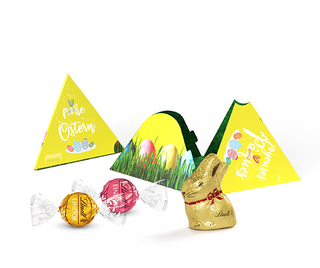 Lindt Osternest in Pyramidenbox 46 g  Kartonage