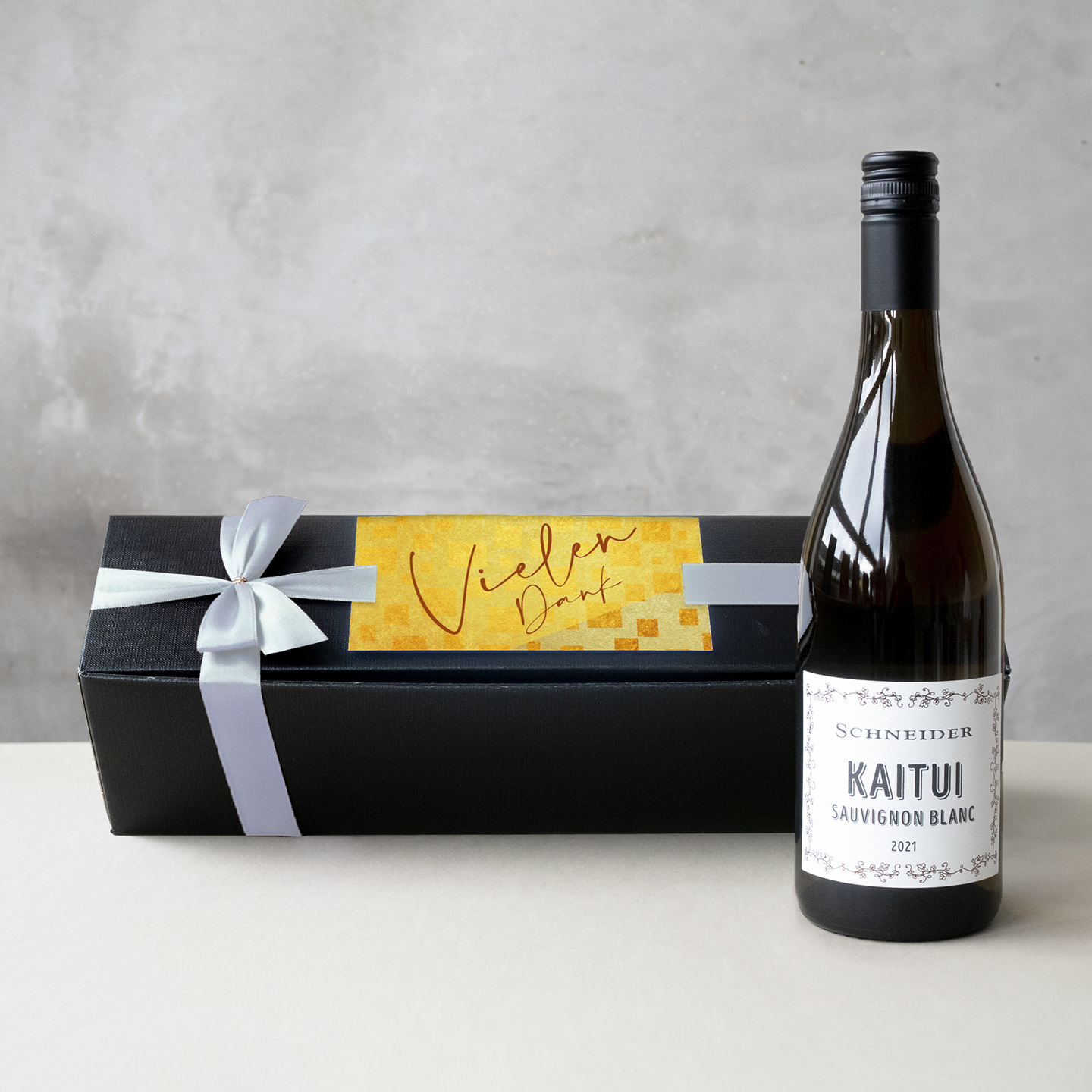 Kaitui Sauvignon Blanc in edler Geschenkbox 956 g  Silberne Schleife