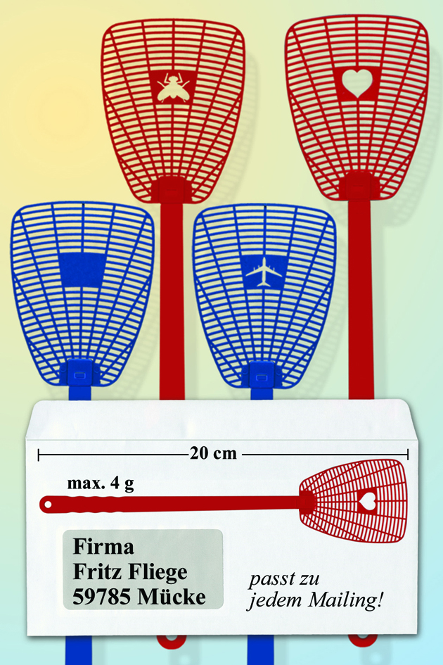 Fliegenklatsche mini HAPPY MAILING