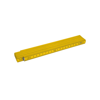 Zollstock Wooden-Maß gelb