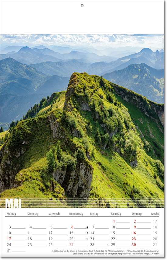 Bildkalender Bergwelten, Fälzel