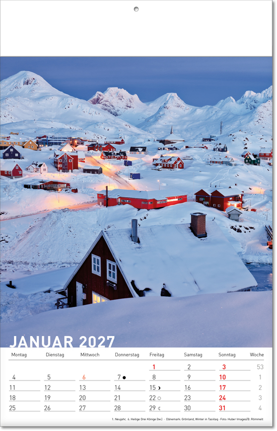 Bildkalender Reiseziele, Fälzel