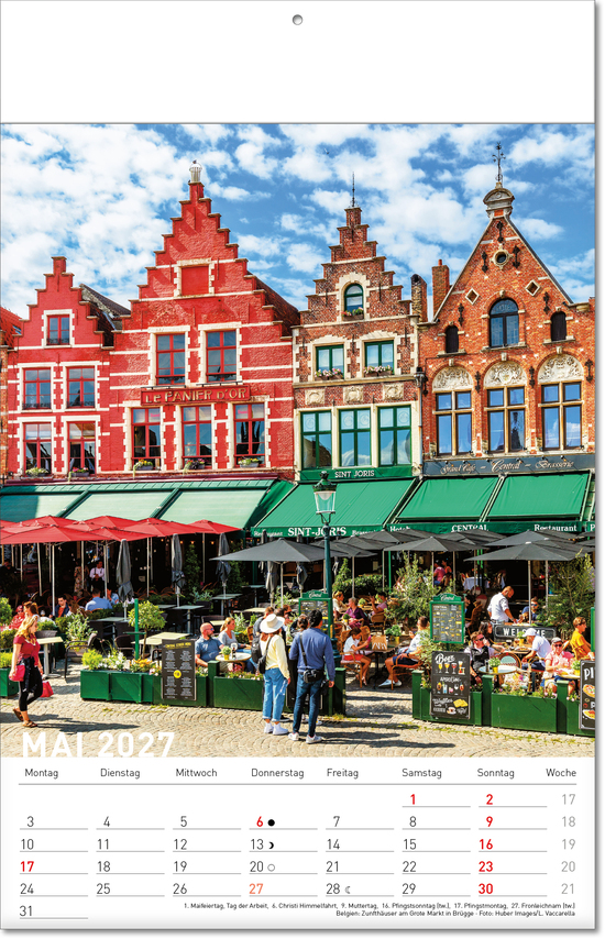 Bildkalender Reiseziele, Fälzel