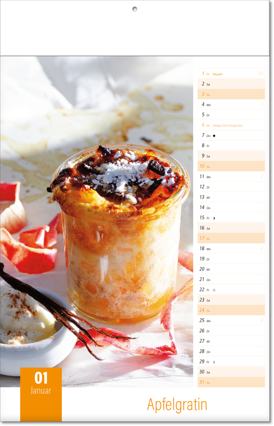 Bildkalender Aromaküche, Fälzel