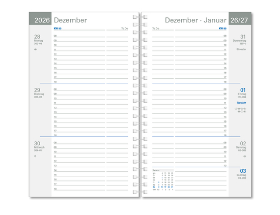 Taschentimer Luxus, PP dunkelblau