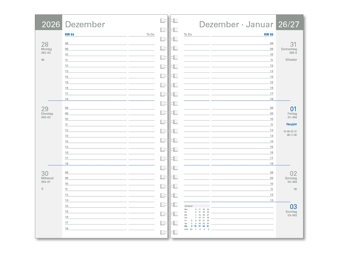 Taschentimer Luxus, PP schwarz