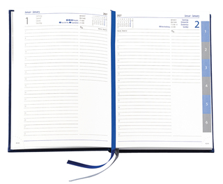 Buchkalender Daily Chefkalender Register INT, Slinky rot