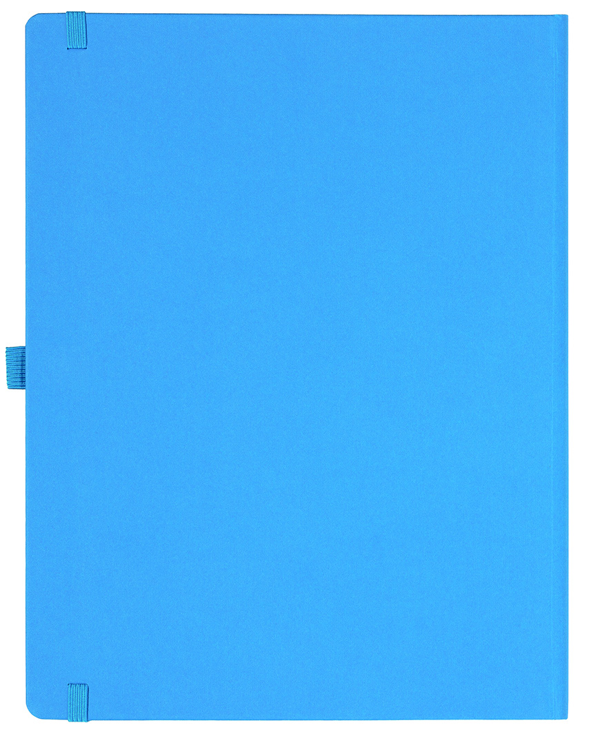 Notizbuch Style Large im Format 19x25cm, Inhalt blanco, Einband Fancy in der Farbe China Blue