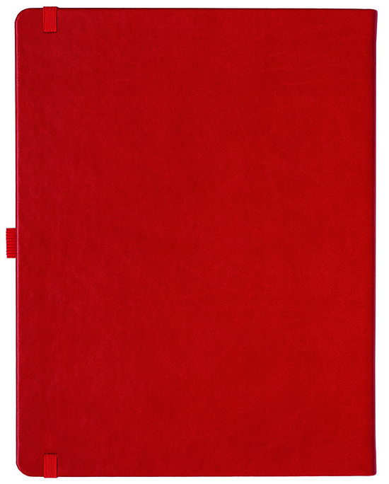 Notizbuch Style Large im Format 19x25cm, Inhalt blanco, Einband Slinky in der Farbe Scarlet