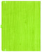 Notizbuch Style Large im Format 19x25cm, Inhalt blanco, Einband Woody in der Farbe Lime