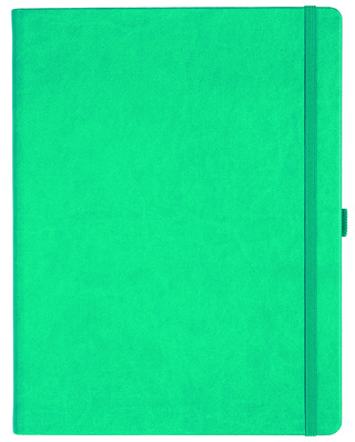 Notizbuch Style Large im Format 19x25cm, Inhalt liniert, Einband Slinky in der Farbe Turquoise