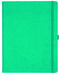 Notizbuch Style Large im Format 19x25cm, Inhalt liniert, Einband Slinky in der Farbe Turquoise