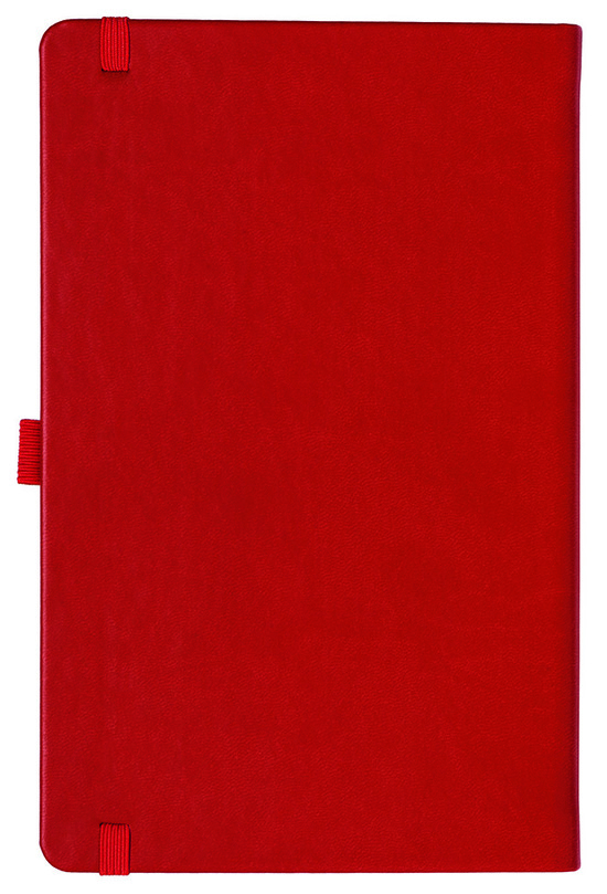 Notizbuch Style Medium im Format 13x21cm, Inhalt blanco, Einband Slinky in der Farbe Scarlet