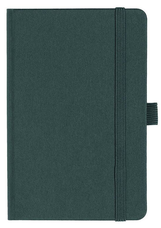 Notizbuch Style Small im Format 9x14cm, Inhalt blanco, Einband Fancy in der Farbe Graphite