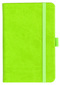 Notizbuch Style Small im Format 9x14cm, Inhalt blanco, Einband Slinky in der Farbe Lime