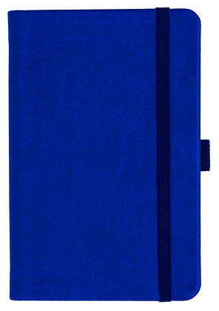 Notizbuch Style Small im Format 9x14cm, Inhalt blanco, Einband Slinky in der Farbe Ultramarine