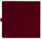 Notizbuch Style Square im Format 17,5x17,5cm, Inhalt blanco, Einband Fancy in der Farbe Ruby Red