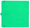 Notizbuch Style Square im Format 17,5x17,5cm, Inhalt kariert, Einband Slinky in der Farbe Turquoise