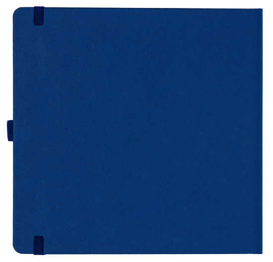 Notizbuch Style Square im Format 17,5x17,5cm, Inhalt liniert, Einband Fancy in der Farbe Royal Blue