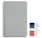 Taschentimer "Luxus" im Format 10,5 x 16,5 cm, deutsche Version, 128 Seiten, Wire-O-Bindung, Kartoneinband, PP-Einband transparent