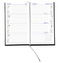 Taschenkalender "Klassik" im Format 8,7 x 15,3 cm, deutsches Kalendarium Grau/Blau mit Leseband, 128 Seiten Fadenheftung, Grafikeinband